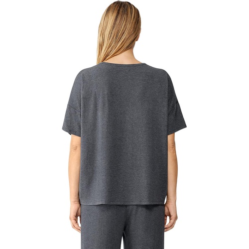  Eileen Fisher Crew Neck Boxy Tee