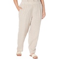 Eileen Fisher Tapered Ankle Pants in Puckered Organic Linen