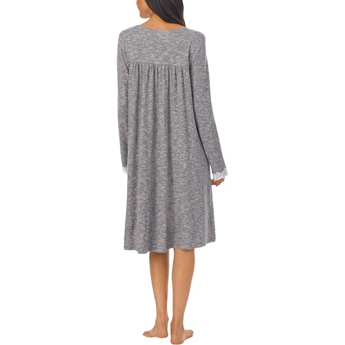  Eileen West 36 Sweater Knit Short Long Sleeve Nightgown