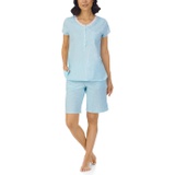 Eileen West Cap Sleeve Bermuda Short Pajama