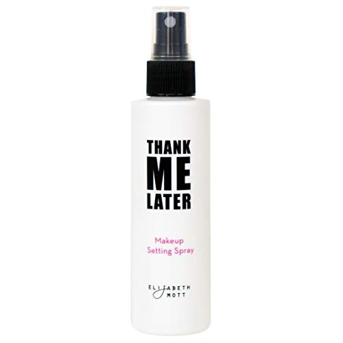  Elizabeth Mott Thank Me Later Makeup Setting Spray: Long Lasting, Facial Mist Setting Spray with Matte Finish and Oil Control for Face and Skin Care. Weightless Make Up Sealer Spray by Elizabeth