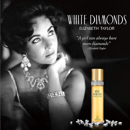  Elizabeth Taylor White Diamonds, Perfume for Women, Daytime Wear Scent, 3.3 Ounce