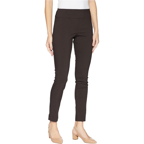  Elliott Lauren Control Stretch Pull-On Ankle Pants with Back Slit Detail