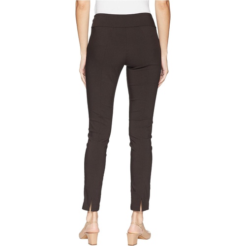  Elliott Lauren Control Stretch Pull-On Ankle Pants with Back Slit Detail