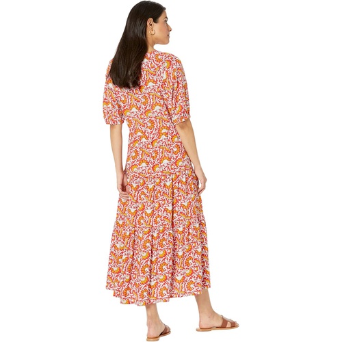  Elliott Lauren Under The Tuscan Sun Gathered Tiered Long Dress