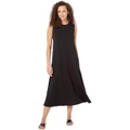 Elliott Lauren Enzyme Washed Jersey Sleeveless Maxi Dress with Pockets