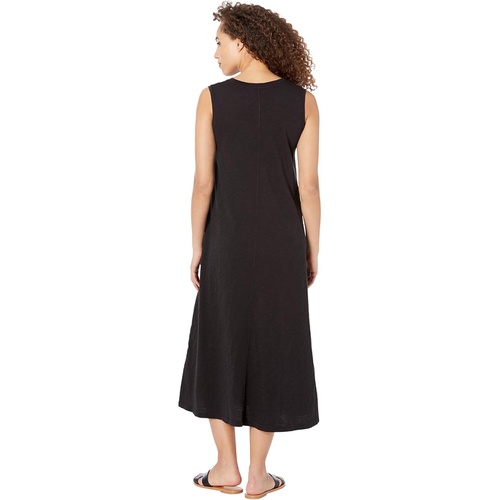  Elliott Lauren Enzyme Washed Jersey Sleeveless Maxi Dress with Pockets