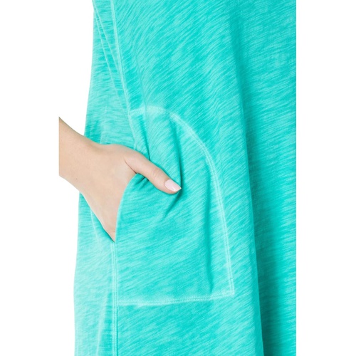  Elliott Lauren Enzyme Washed Jersey Sleeveless Maxi Dress with Pockets