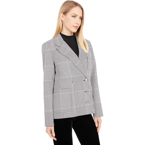  Elliott Lauren Suits You Double Breasted Blazer with Patch Pocket Detail