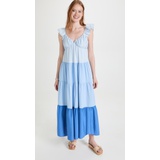 English Factory Colorblock Maxi Dress
