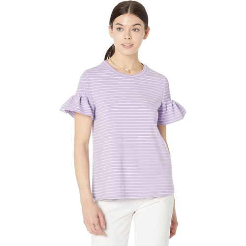  English Factory Smocked Stripe Top