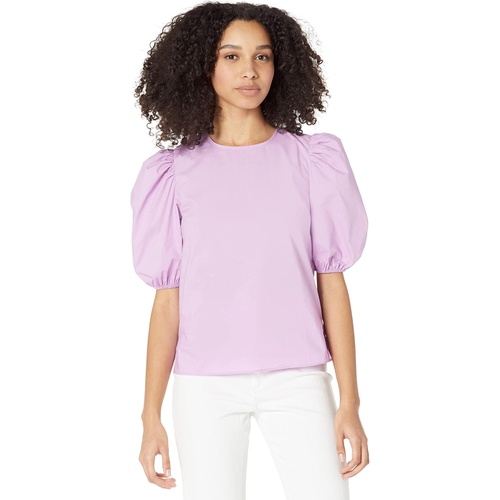  English Factory Poplin Puffed Sleeve Top