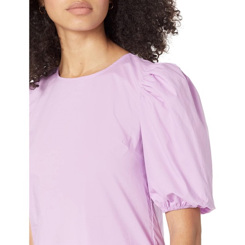  English Factory Poplin Puffed Sleeve Top