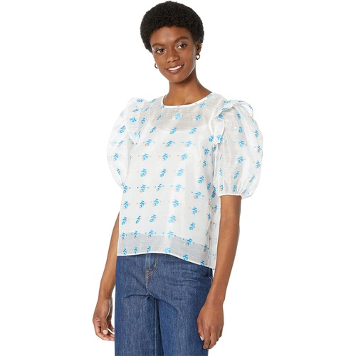  English Factory Embroidery Organza Top