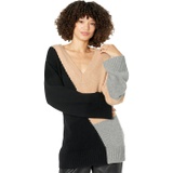 EQUIPMENT Aminne Color-Block V-Neck Sweater