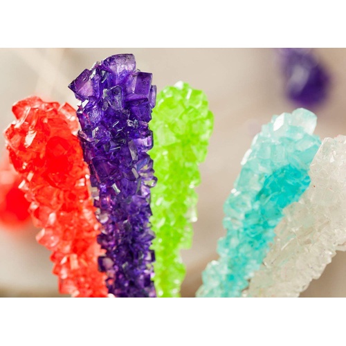  Extra Large Rock Candy Sticks - Candy Buffet - 36 Espeez Assorted Sticks - For Birthdays, Weddings, Receptions, Bridal and Baby Showers