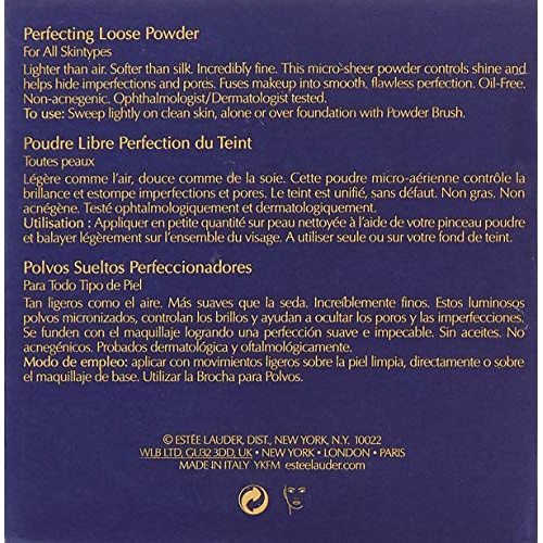  Estee Lauder Perfecting Loose Powder, Light Medium, 0.35 Ounce