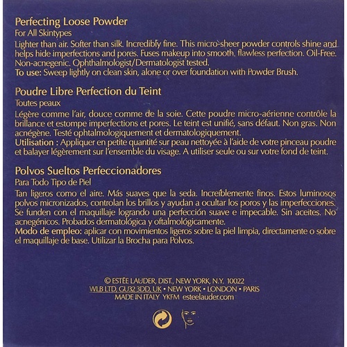  Estee Lauder Perfecting Loose Powder, Light Medium, 0.35 Ounce