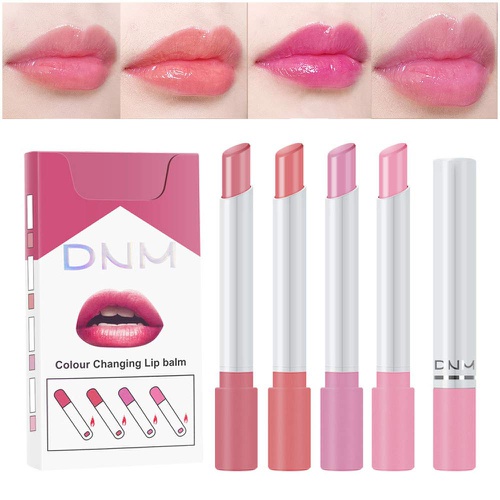  Evpct Matte Cigarette Lipstick Pack Set Mini Listick Kit, 4 Colors Matte Metallic Non-stick cup Velvet Lipstick,Long Lasting Waterproof Easy To Color Cute Tube Women Make up Cosmetic Lip