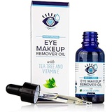 Eye Love Gentle, Waterproof Eye Makeup Remover - Moisturizing and Organic with Vitamin E and Tea Tree Oil to Support Dry, Itchy Eyelids and Irritated Eyes (1-Pack)