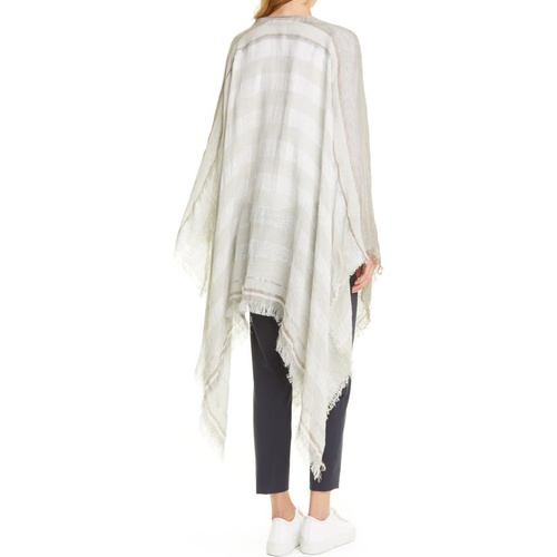  Fabiana Filippi Stripe Shawl_BEIGE