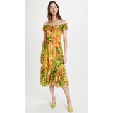 FARM Rio Tangerines Midi Dress