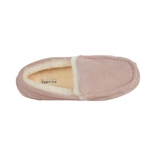  FIRESIDE by Dearfoams Mel Genuine Shearling Moccasin