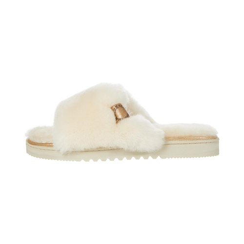  FIRESIDE by Dearfoams Cairns Genuine Shearling Slide