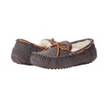 FIRESIDE by Dearfoams Victoria Genuine Shearling Moccasin with Tie