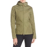 FJAELLRAEVEN Fjallraven Stina Hooded Water Resistant Jacket_GREEN