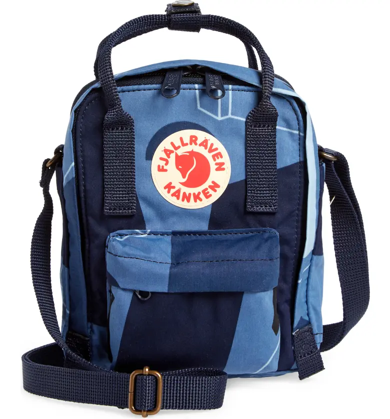 FJAELLRAEVEN Fjallraven Kanken Art Sling Crossbody Bag_OCEAN DEEP