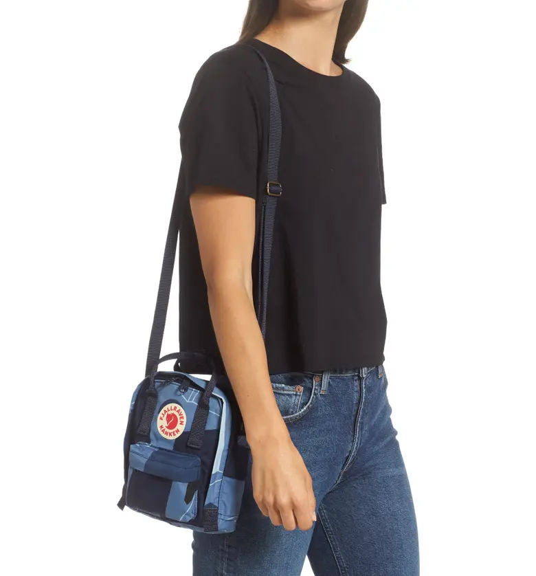  FJAELLRAEVEN Fjallraven Kanken Art Sling Crossbody Bag_OCEAN DEEP