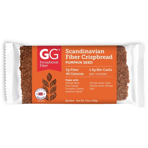  FOY GG Scandinavian Crispbread, Pack of 6 (Original, Pumpkin Seed, Raisin & Honey)