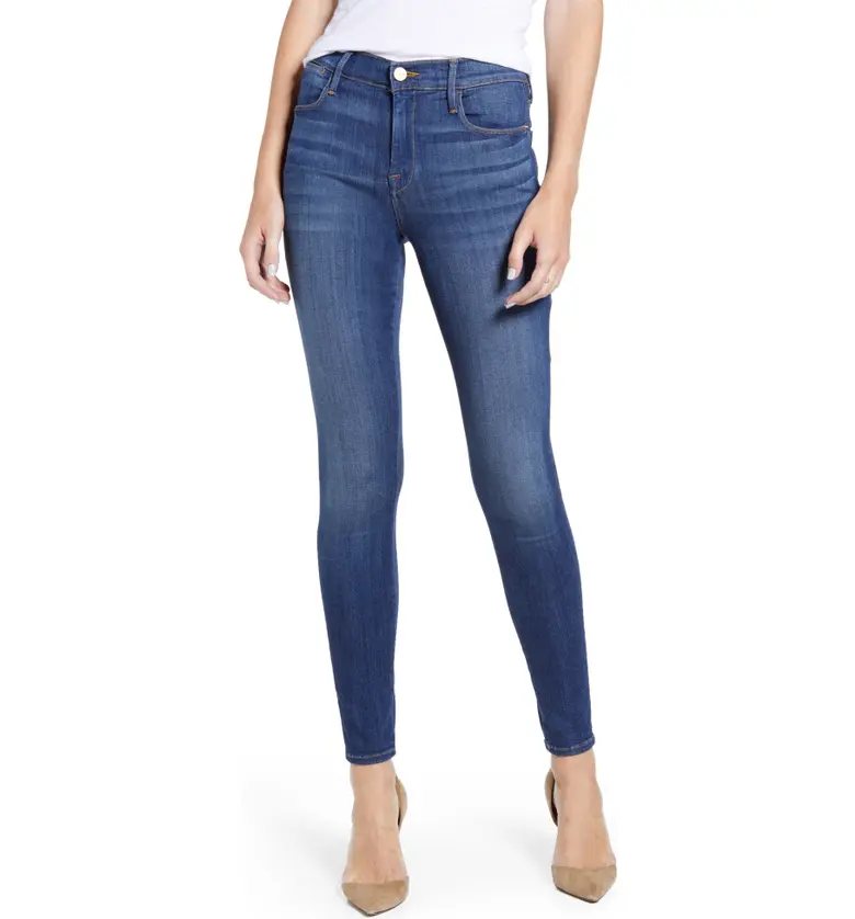 FRAME Le High Skinny Ankle Jeans_COBAIN