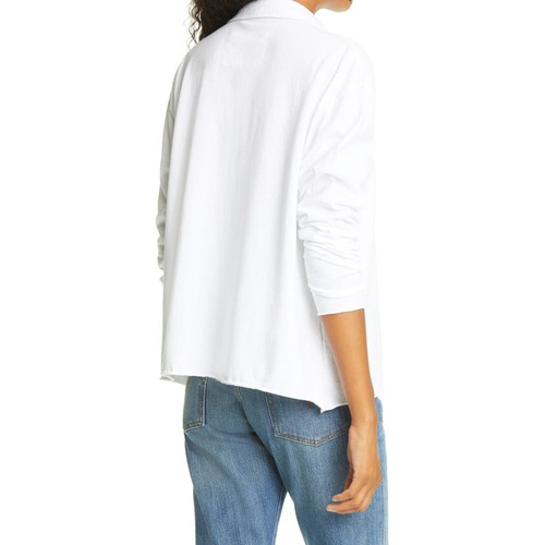  Frank & Eileen Heritage Jersey Popover Henley_WHITE