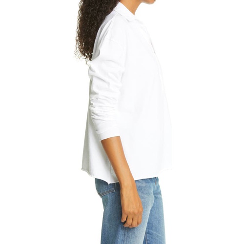  Frank & Eileen Heritage Jersey Popover Henley_WHITE