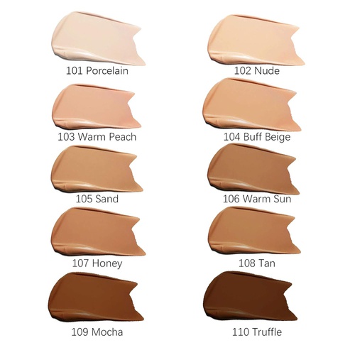  FREEORR 2pack Natural Moisturizing Matte Oil Control Concealer Foundation Cream,Long Lasting Waterproof Matte Liquid PhoeraFoundation,Facial Blemish Concealer,104 Buff Beige-30ml