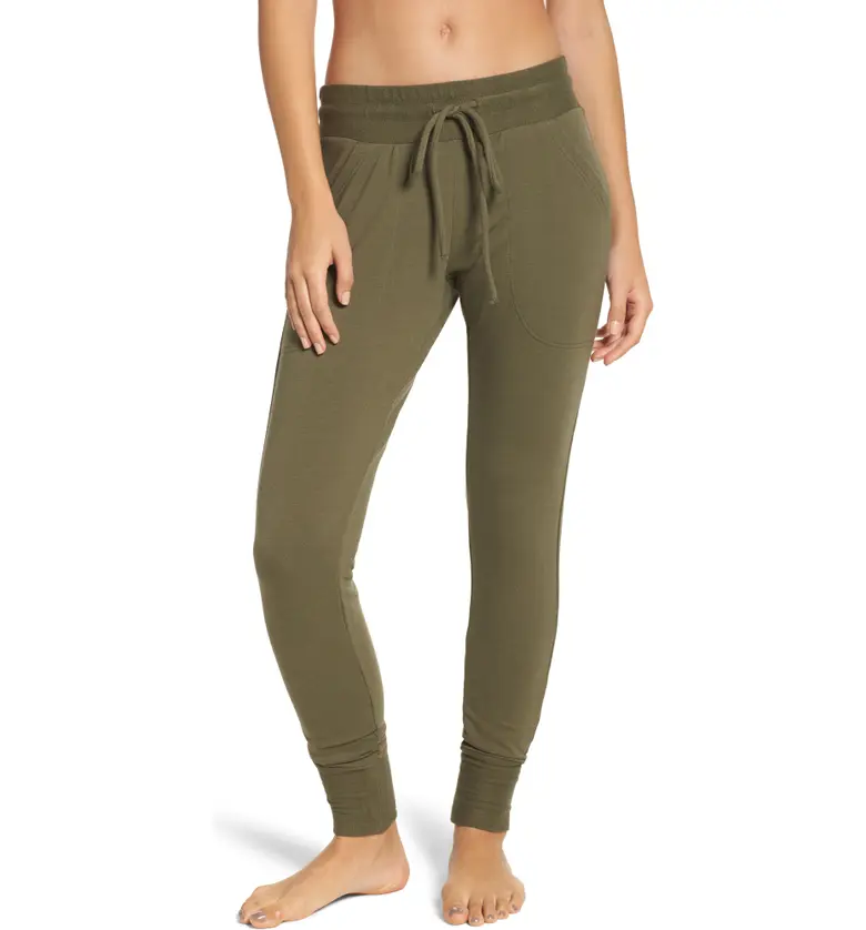 Free People FP Movement Sunny Skinny Sweatpants_ARMY