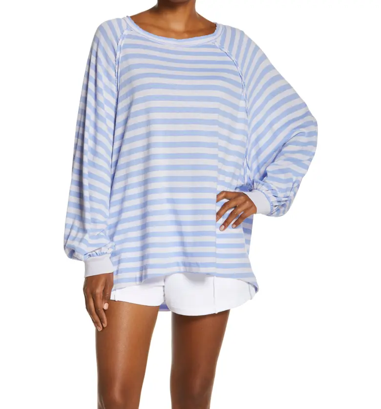 Free People FP Movement Shes Everything Stripe Shirt_BRUSHED LAVENDER COM
