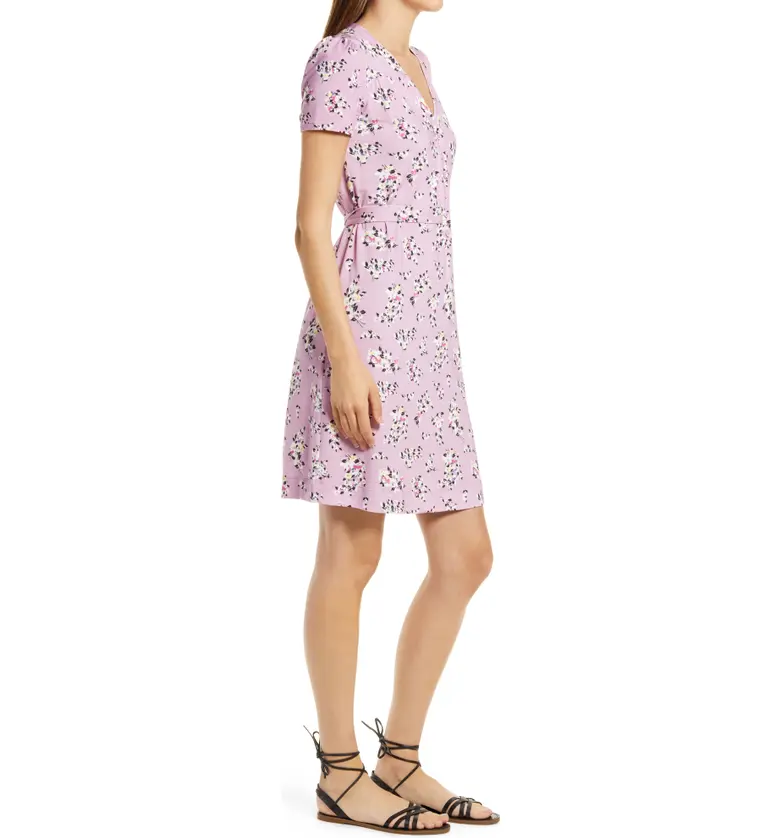  French Connection River Daisy Meadow Dress_MAUVE MIST MULTI