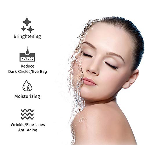  FUZIMEI ‘Ceramide Brightening Facial Serum Anti-Aging Hydrating Amino Acid Reduce Wrinkle Fine Lines Dark Circles Repairing Hyaluronic Acid Serum For Face Eyes Essence