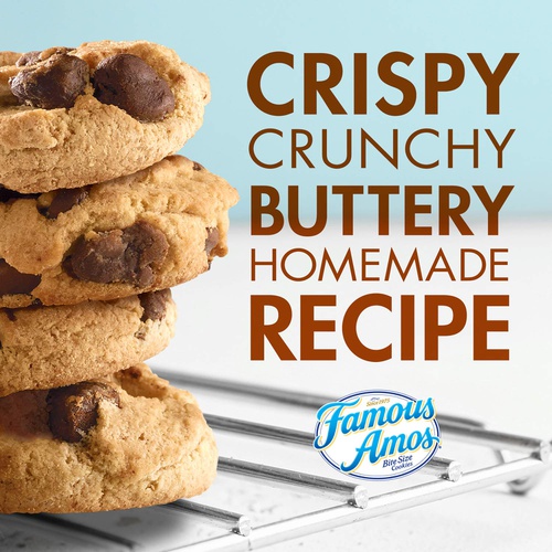  Famous Amos Chocolate Chip Cookies, 6 Count