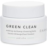 Farmacy Natural Makeup Remover - Green Clean Makeup Meltaway Cleansing Balm Cosmetic - Travel Size 1.7 oz