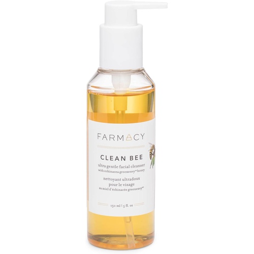  Farmacy Clean Bee Gentle Facial Cleanser - Daily Face Wash & Moisturizer w/Hyaluronic Acid