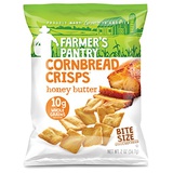 Farmers Pantry Bulk Pack Honey Butter Cornbread Crisps, Honey Butter, 2 Ounce (Pack of 24)