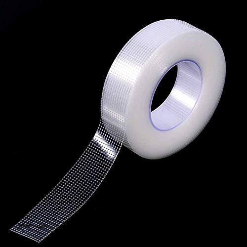  Lash Tape, fenshine 8 Rolls PE Micropore Medical Tape for Eyelash Extension, Fabric Tape For False Eyelash Patch Makeup Tool 0.5 inch x 29.5 ft,Translucent (8Rolls)