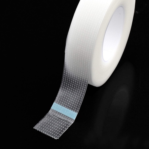  Lash Tape, fenshine 8 Rolls PE Micropore Medical Tape for Eyelash Extension, Fabric Tape For False Eyelash Patch Makeup Tool 0.5 inch x 29.5 ft,Translucent (8Rolls)