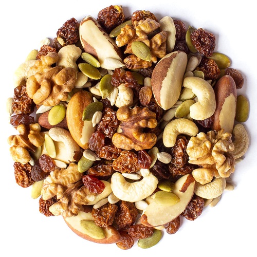  Food to Live Organic Vitality Snack Mix, 1 Pound  Raw and Non-GMO Trail Mix Contains Golden Berries, Raisins, Brazil Nuts, Cashews, Walnuts, Pumpkin Seeds, Sunflower Seeds. Vegan Superfood, Ko
