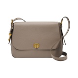 Fossil Harper Leather Flap Crossbody Bag