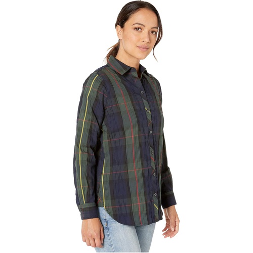  Foxcroft Petite Germaine Crinkle Buffalo Shirt